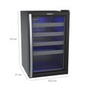 Ver imagem 6 de CHAMPANHEIRA 100 PRETO FOSCO 127 V