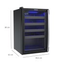 Ver imagem 2 de CHAMPANHEIRA 100 PRETO FOSCO PORTA INVERTIDA 220 V