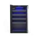 Ver imagem 1 de CHAMPANHEIRA 100 PRETO FOSCO PORTA INVERTIDA 220 V