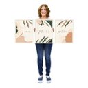 Ver imagem 4 de Kit Quadro Decorativo Grande Amor Gratidão Sala