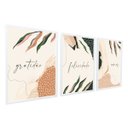 Ver imagem 1 de Kit Quadro Decorativo Grande Amor Gratidão Sala