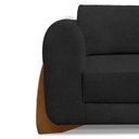Ver mais imagens de Sofa Jolie 2 Lugares 160cm Pes Boomerang Linho Boucle 3304 Ezz