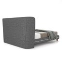 Ver imagem 7 de Cama King 195cm com Cabeceira Many P02 Linho Cinza - Mpozenato