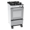 Ver imagem 5 de Fogao 4 Bocas Venax Palladio Vitreo Branco Gas Glp 220 V