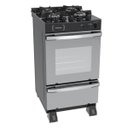 Ver imagem 1 de Fogao 4 Bocas Venax Palladio Vitreo Preto Fosco Gas Glp 127 V