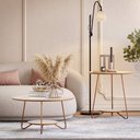 Ver imagem 1 de Jogo de Mesa Liz: Off White/freijo