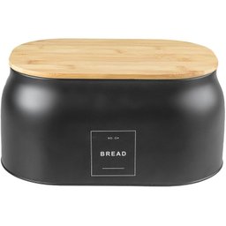 Porta Pão Sense 33,5 X 23,5 X 16cm - Preto ou - 1