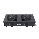 Ver imagem 1 de FOGAO DE MESA 2 BOCAS VENAX FLAMALAR VITREO PRETO FOSCO GAS GLP