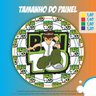 Painel de Festa Redondo Tecido Sublimado 3D Ben 10 - Ben 10 - 01 - 2