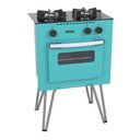 Ver imagem 2 de FOGAO 2 BOCAS VENAX MINI COOK VERDE GAS GLP