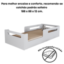 Ver imagem 6 de Cama Solteiro Montessoriana Baixa Quarto Infantil Segura para Crianças em Mdf