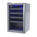 Ver mais imagens de ADEGA PIUBELLA 100 PARA 24 GARRAFAS CINZA PORTA INVERTIDA 220 V