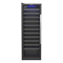 Ver imagem 1 de ADEGA PIUBELLA 200 PARA 50 GARRAFAS PRETO PORTA INVERTIDA 220 V