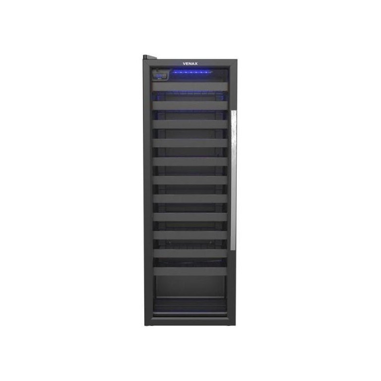 ADEGA PIUBELLA 200 PARA 50 GARRAFAS PRETO PORTA INVERTIDA 220 V ADEGA PIUBELLA 200 PARA 50 GARRAFAS PRETO PORTA INVERTIDA 220 V