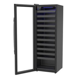 ADEGA PIUBELLA 200 PARA 50 GARRAFAS PRETO PORTA INVERTIDA 220 V - 7