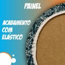 Ver imagem 3 de Painel de Festa Redondo Tecido Sublimado 3D Galinha Pintadinha - Galinha 02