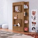 Ver imagem 2 de Cama de Solteiro Articulável Vertical com Estante Mel
