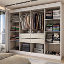 Ver imagem 2 de Guarda-roupa Casal Diplomata 8 Portas 4 Gavetas 100% Mdf - Panorama Móveis