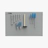 Painel Perfurado Cinza Médio para Organização de Ferramentas Panmd Cmb - 1
