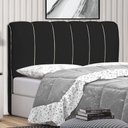 Ver imagem 1 de Cabeceira Cama Box Casal Berlim 140cm Suede Preto