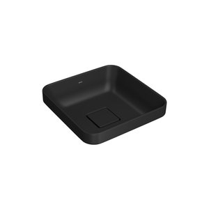 Cuba de Sobrepor Deca Slim 30x30 L.21030.94 Quadrada Ébano Fosco