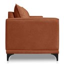 Ver imagem 5 de Sofá 2 Lugares 1,60m Estofado em Bouclé Terracota com Pés Metálico - Etios Lucadi Home