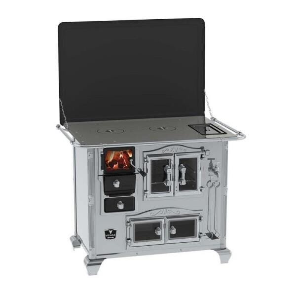 FOGAO A LENHA N 2 GAB IMPERADOR VITREO INOX COM TAMPA SD