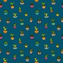 Ver imagem 2 de Papel de Parede Cactos 3 Arte Destaque 2,50 Metros