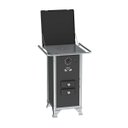 Ver imagem 1 de AQUECEDOR A GAS SCALDARE PRETO COM TAMPA GAS GLP