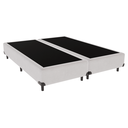 Ver imagem 1 de Cama Box Casal Bipartida Sintético Branco