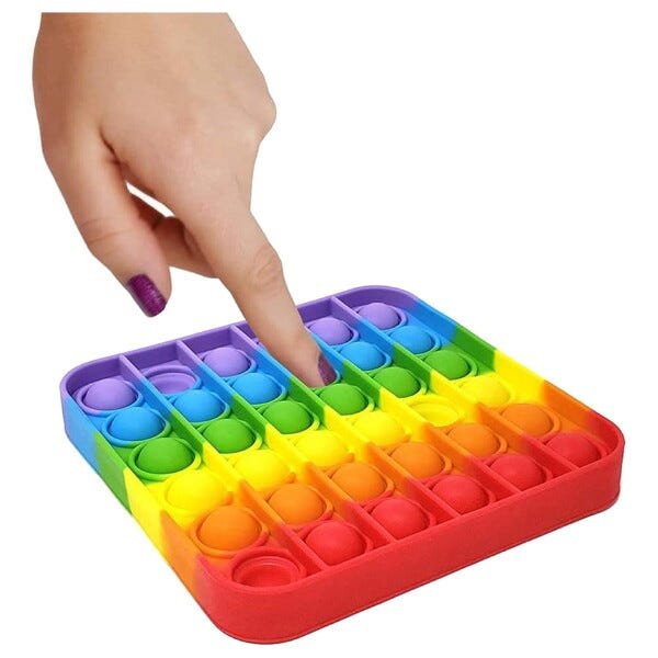Pop It Fidget Toy Anti Stress/brinquedo Sensorial colorido - 6