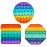 Brinquedo Anti-stress Pop It Fidget Toy Sensorial Autismo colorido - 8