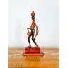Escultura Homem da Foice - Mestre Carlos B - Sertânia - Decoração Madeira - 2