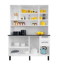 Ver imagem 5 de Cozinha Compacta em Aço 8 Portas 2 Gavetas com Nicho 195 x 140cm Florença Itatiaia Branco