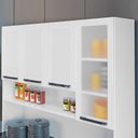 Ver imagem 7 de Cozinha Compacta em Aço 8 Portas 2 Gavetas 140cm Florença Itatiaia