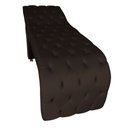 Ver imagem 3 de Maca Estética Capitonê com Escada e Almofada Veludo Marrom - Ninho Decor