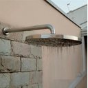 Ver imagem 2 de Ducha Panelão 30cm Inox p/ Piscina , Sauna , Area externa