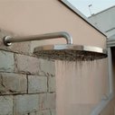 Ver imagem 2 de Ducha Panelão 30cm Inox p/ Piscina , Sauna , Area externa