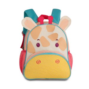 MOCHILA INFANTIL PEQUENA ANIMAIS MATERNAL PRÉ ESCOLA UNISSEX: Azul