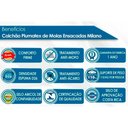 Ver imagem 2 de Cama Box Queen: Colchão Molas Ensacadas Plumatex MasterPocket Smart Milano + Base CRC Courano