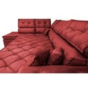 Ver imagem 4 de Sofá de Canto Retrátil e Reclinável Esquerdo 3,00x2,36m Molas Cama inBox Espanha Velusoft