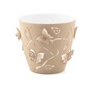 Ver imagem 1 de Vaso Planta Jarro Cachepot Flores Borboleta 3D 2,5L Plasvale