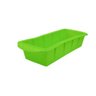Forma Silicone 25Cm Pão E Bolo Retangular Antiaderente Verde - 1