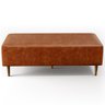 Puff Decorativo Sala de Estar Bali W01 Pés Palito 120x50cm Couríssimo Camel - 5