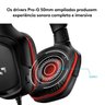 Headset Gamer Logitech G332 Stereo Drivers 50 Mm Multi-Plataforma - 6