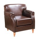 Ver imagem 2 de Poltrona Chesterfield Classica Londres Cadeira Luxo Retrô