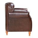 Ver mais imagens de Poltrona Chesterfield Classica Londres Cadeira Luxo Retrô