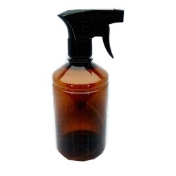 Frasco Garrafa Ambar 1 Litro 10 Unidades Com Borrifador - 1