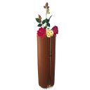Ver imagem 1 de Vaso de Chão Decorativo Grande Torre -:marrom/70x20cm