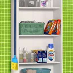 Aparador Despensa Estante Com 4 Prateleiras Branco - 2